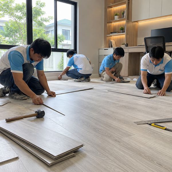 ปูพื้นออฟฟิศ VinylFloorPro #16