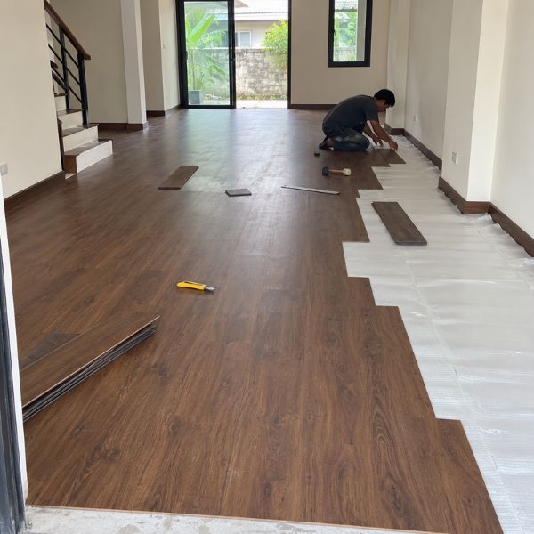 ผลงานปูพื้นกระเบื้องยาง VinylFloorPro #41