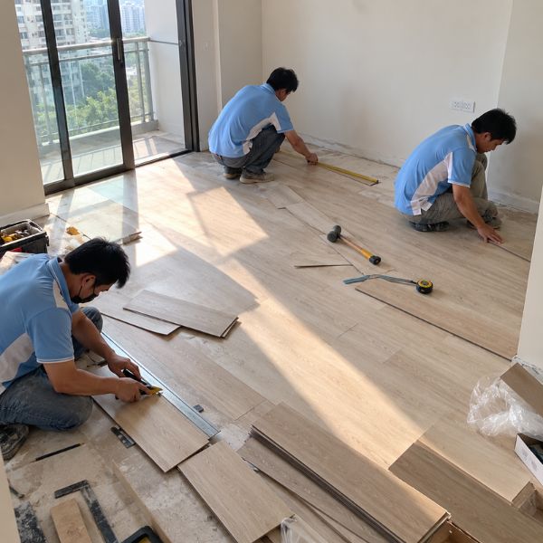 งานรีโนเวทพื้น VinylFloorPro #8