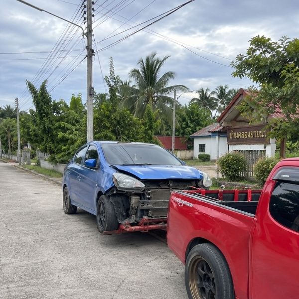 ผลงานรับซื้อซากรถ