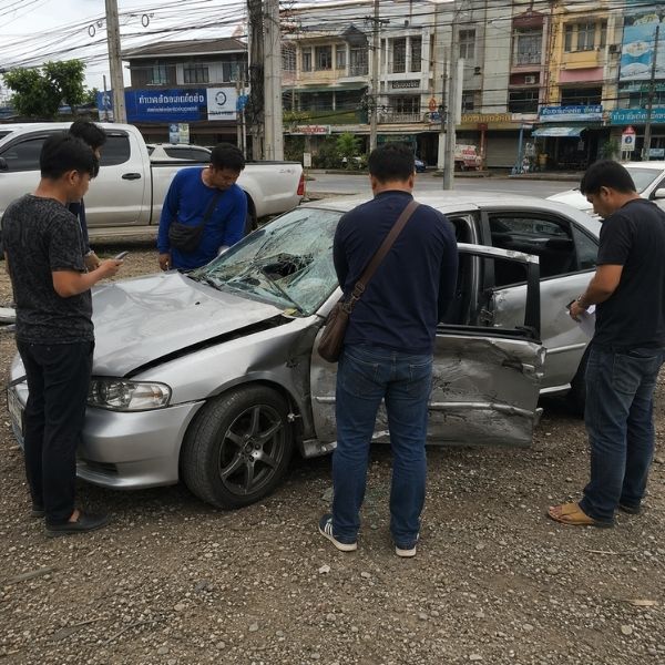 ผลงานรับซื้อซากรถ