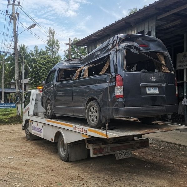 ผลงานรับซื้อซากรถ