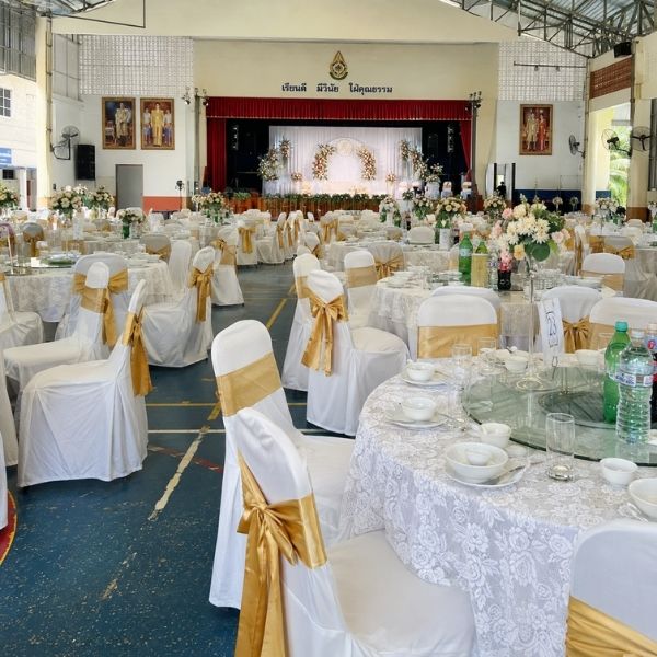 ผลงานตกแต่งสถานที่ โดย Weddream