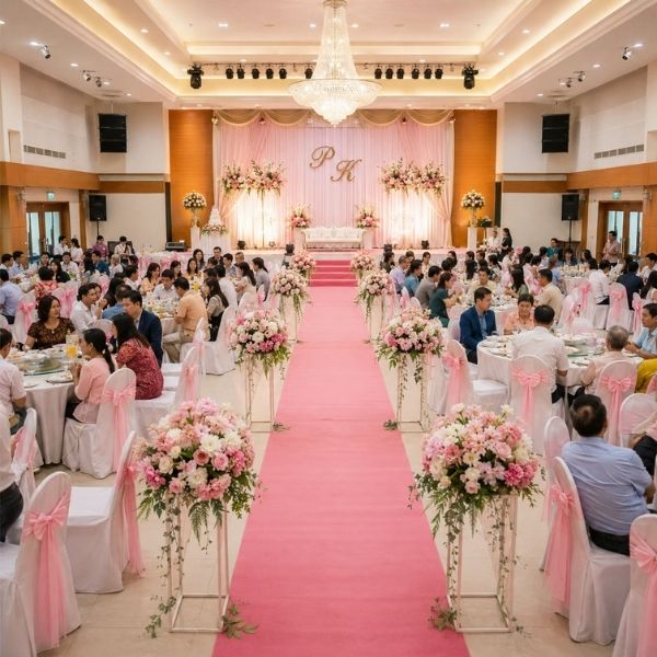 ผลงานตกแต่งสถานที่ โดย Weddream