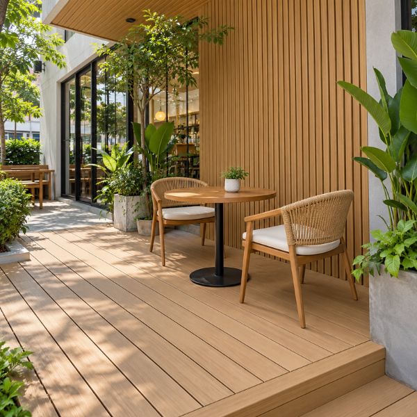 ผลงานปูพื้นไม้เทียม WoodWorks #11