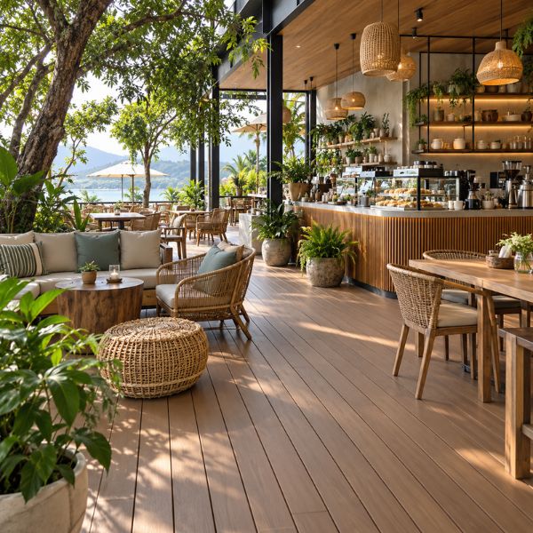 พื้นระเบียงไม้เทียม WoodWorks #12