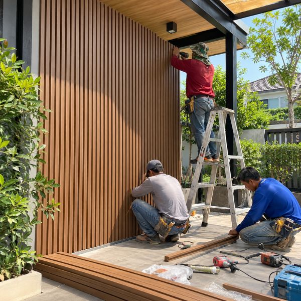 พื้นรอบสระไม้เทียม WoodWorks #14