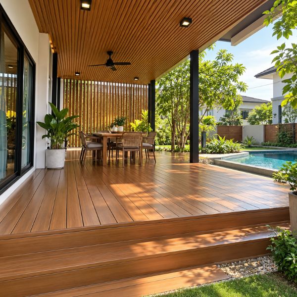 ระแนงบังตาไม้เทียม WoodWorks #15