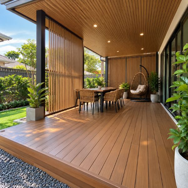 พื้นระเบียงไม้เทียม WoodWorks #2