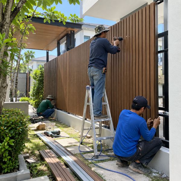 พื้นรอบสระไม้เทียม WoodWorks #24