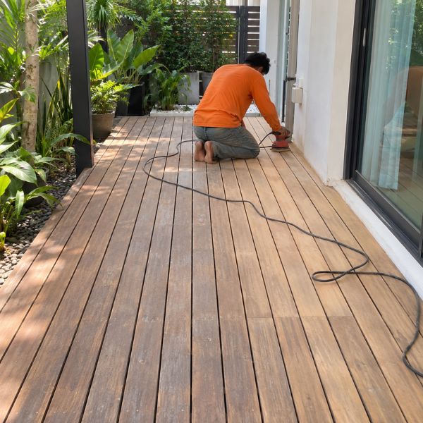 พื้นสวนไม้เทียม WoodWorks #3