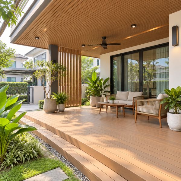 พื้นรอบสระไม้เทียม WoodWorks #34