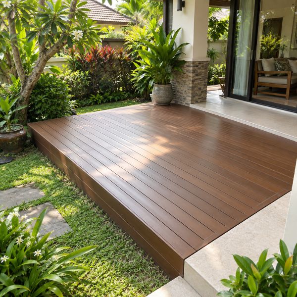 งานตกแต่งภายนอกไม้เทียม WoodWorks #38