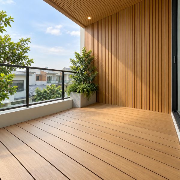 ผลงานปูพื้นไม้เทียม WoodWorks #41