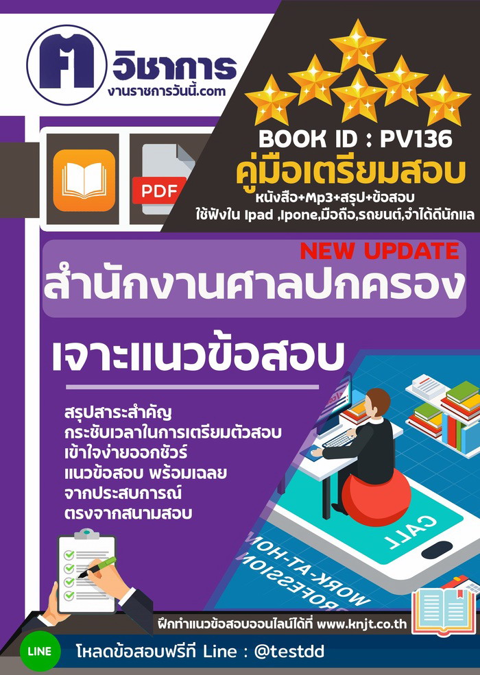 การเตรียมตัวสอบสำนักงานศาลปกครอง