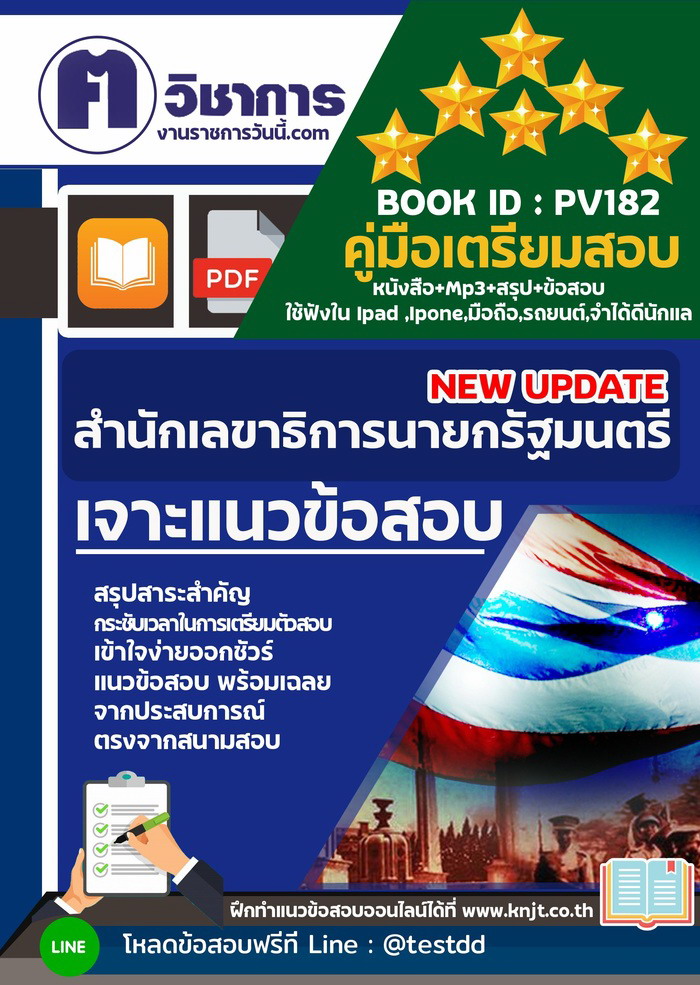 การเตรียมตัวสอบสำนักเลขาธิการคณะรัฐมนตรี